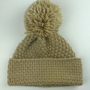 GAP Pom Pom Beanie Toboggan Hat Knit Winter Warm